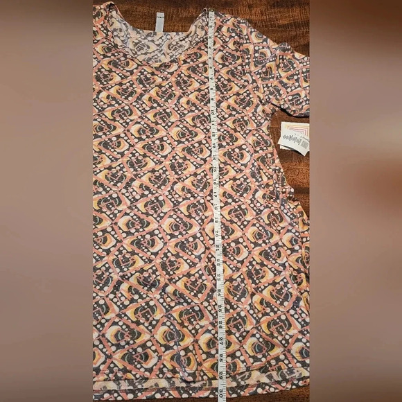 LulaRoe Women's Perfect T Multicolor Half Sleeve Tunic Size Large NWT - Picture 12 of 12